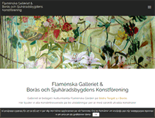 Tablet Screenshot of flamenska.se